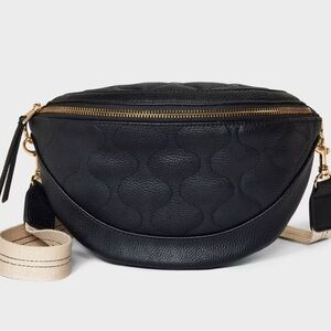 Black Leather Women Bag